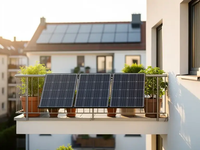 Balkonkraftwerk oder klassische Solaranlage: Was ist die bessere Wahl? Balkonkraftwerk und klassische Solaranlage im Vergleich zur Energieerzeugung