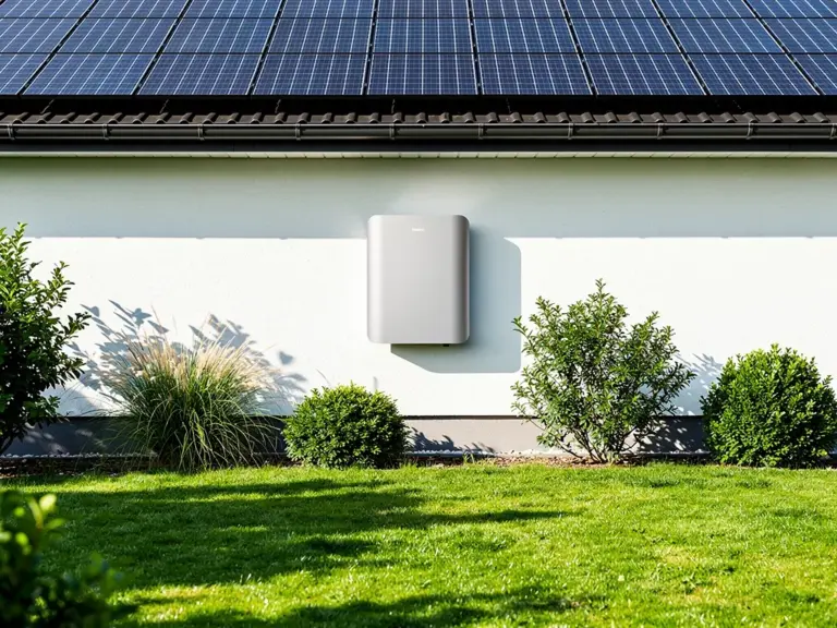 Bild eines Stromspeichers zur Maximierung des Eigenverbrauchs von Photovoltaikanlagen
