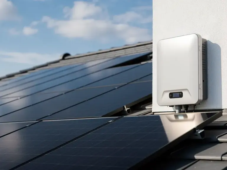 Funktion eines Hybridwechselrichters: Was Sie über Solarstrom wissen müssen Diagramm zur Funktionsweise eines Hybridwechselrichters in Solarsystemen für effizienten Energieverbrauch