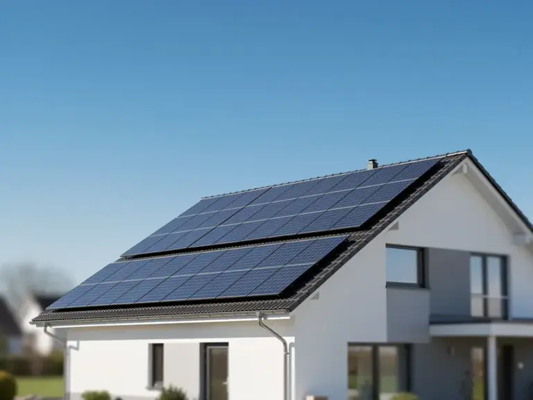 Photovoltaikpflicht 2026: So bereiten Sie sich als Hausbesitzer vor ALT-Text: Hausbesitzer informieren sich über die Photovoltaikpflicht 2026 für Neubauten