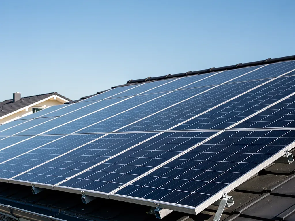 Beitragsbild zum Thema PV-Anlage Größe und Effizienz für optimale Energieproduktion