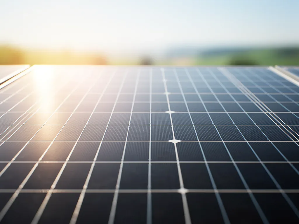 Funktionsweise von PV-Modulen zur Umwandlung von Sonnenlicht in grünen Strom